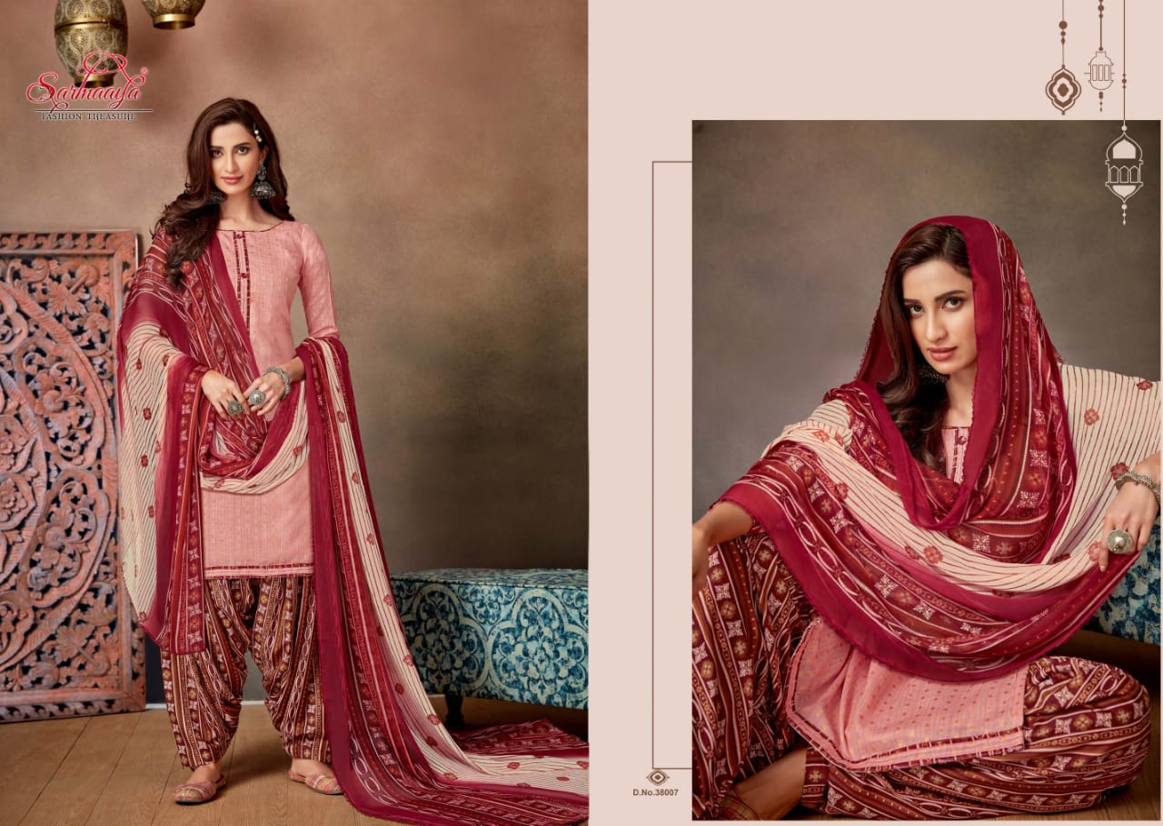 Surmaaya Saanchi Patiyala Cotton Fancy Festive Wear Salwar Suits Catalog