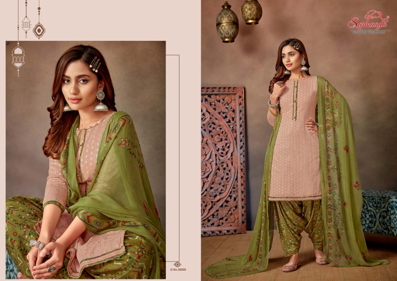Surmaaya Saanchi Patiyala Cotton Fancy Festive Wear Salwar Suits Catalog