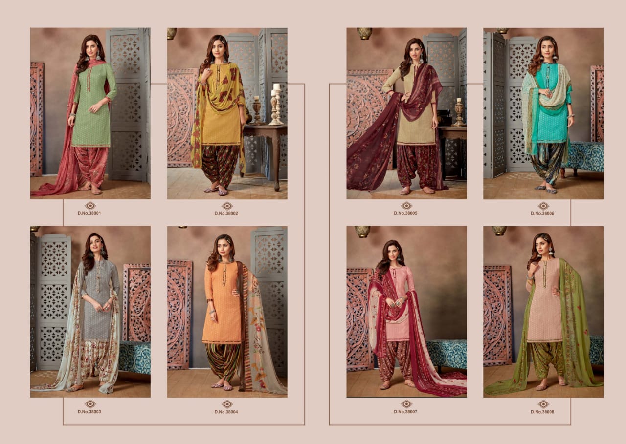 Surmaaya Saanchi Patiyala Cotton Fancy Festive Wear Salwar Suits Catalog