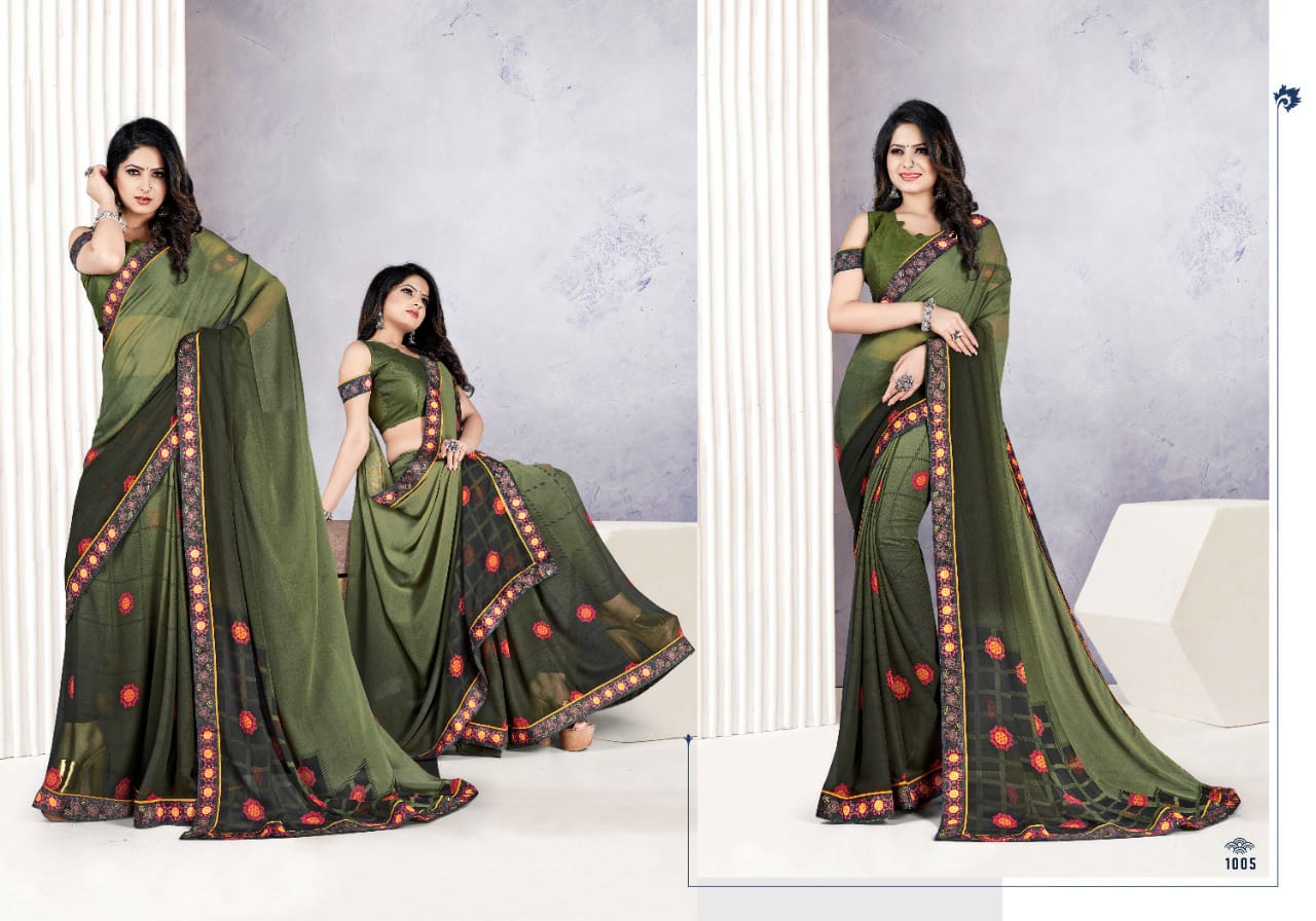 Swastik Hoor  Vol 1  Casual Wear Printed Sarees Catalog