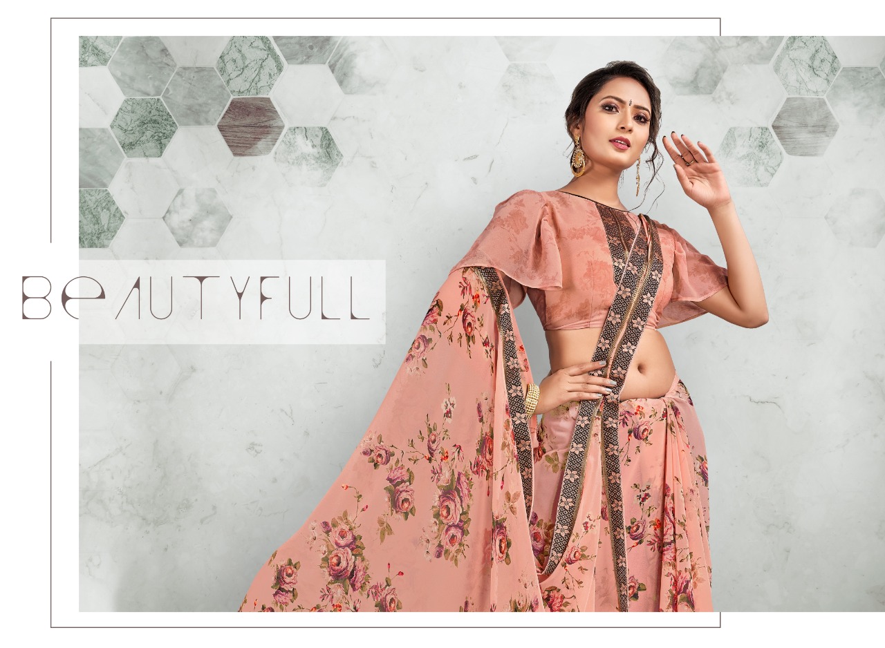 Swastik Jackpot Vol 1  Casual Wear Printed Sarees Catalog