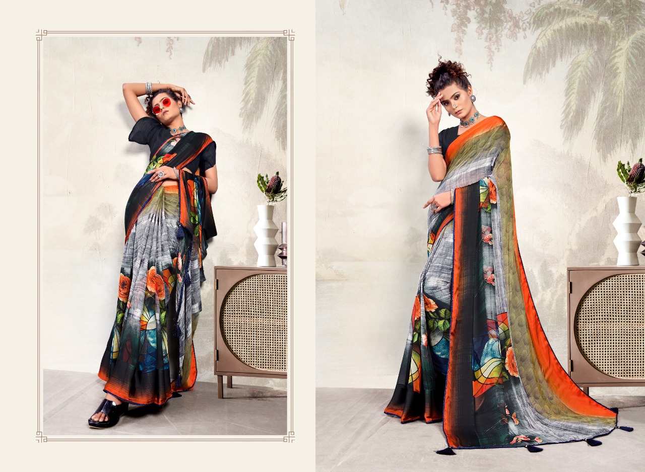 Swastik Kangan  Vol 2  Casual Wear Printed Sarees Catalog