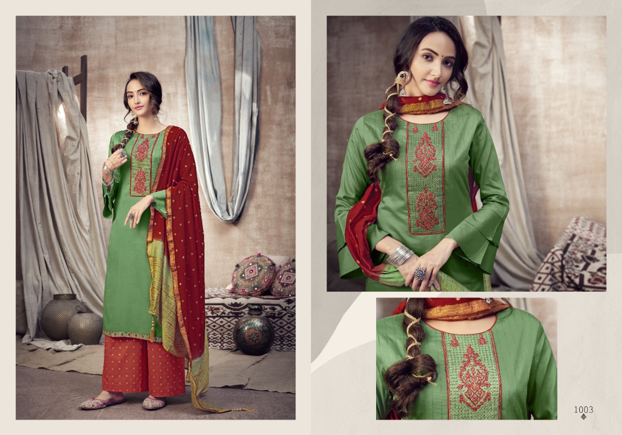 Sweety Khushboo Dress Materials Buy  Jam Silk Cotton Suit Manufacturer From Surat