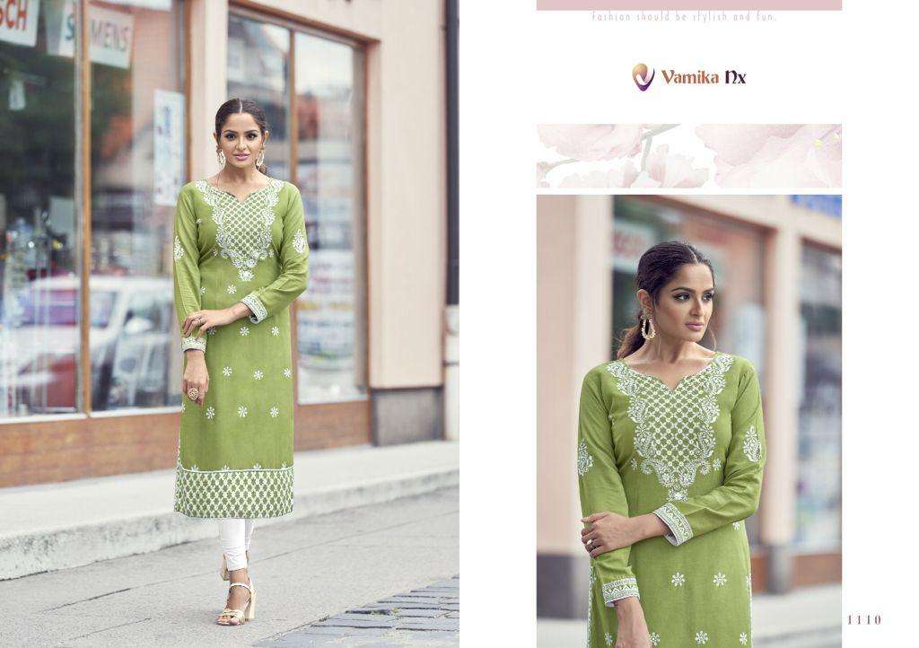 Vamika Nx Rooh   Vol 2 Rayon Viscose Kurti With Bottom Catalog