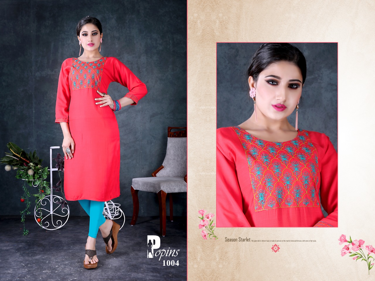 Premnath Popins Regular Wear Kurtis