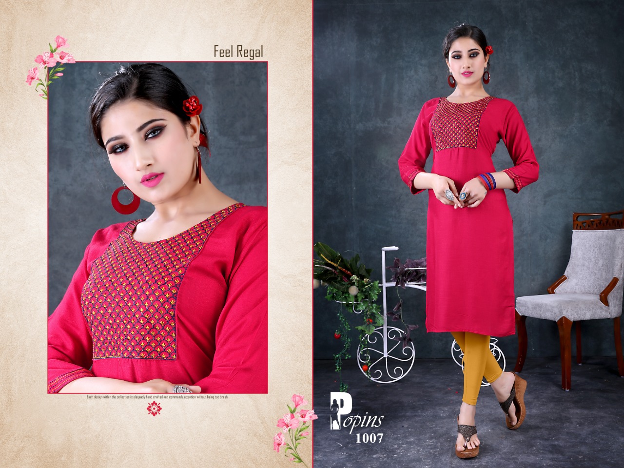Premnath Popins Regular Wear Kurtis