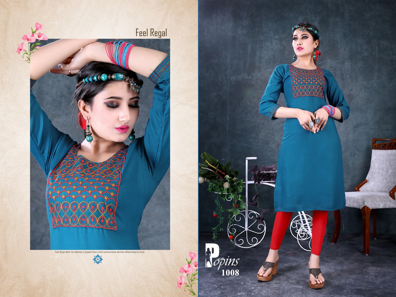 Premnath Popins Regular Wear Kurtis
