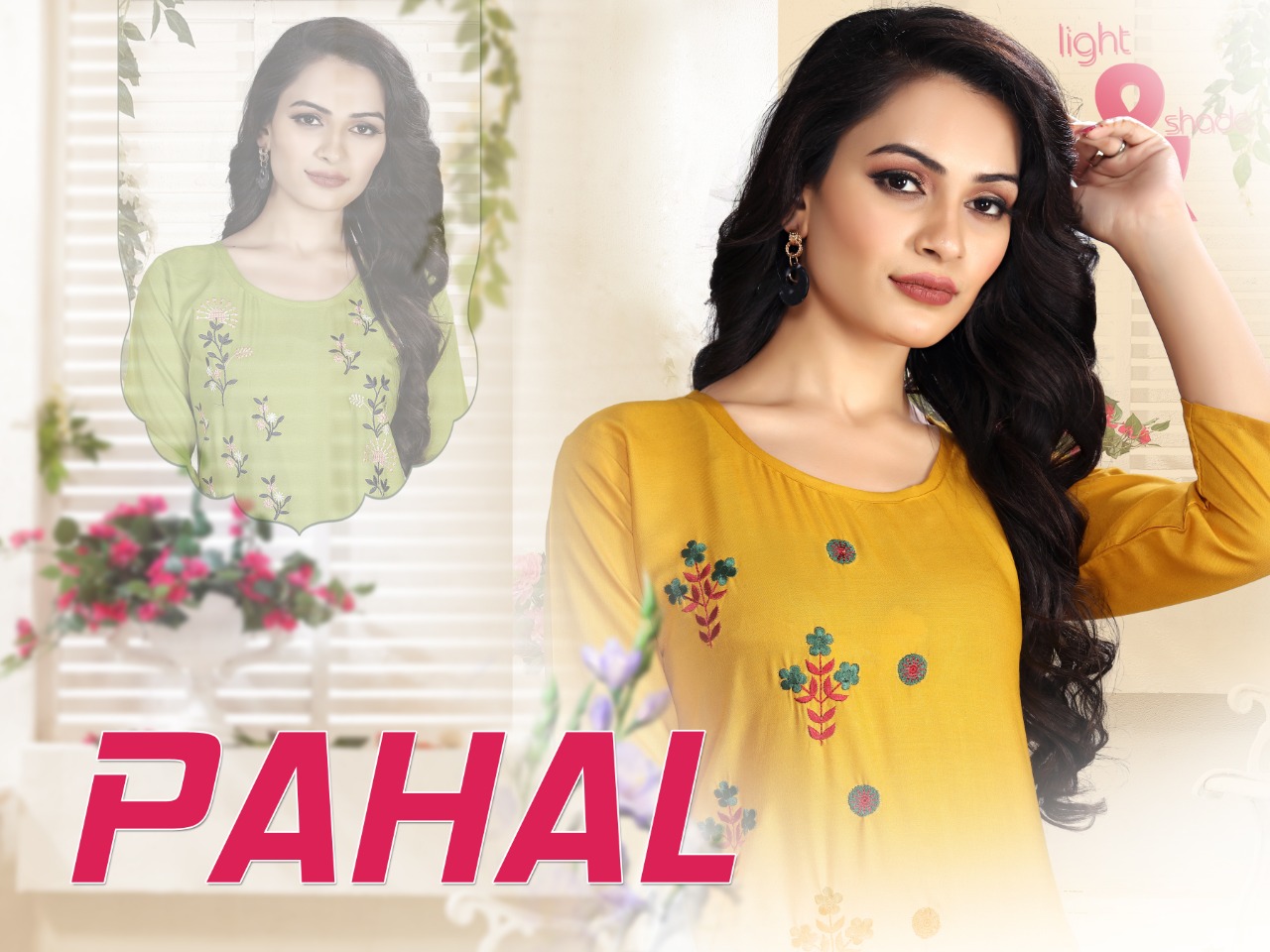 Premnath Pahal Top+ Sharara Designer Embroidery Kurtis