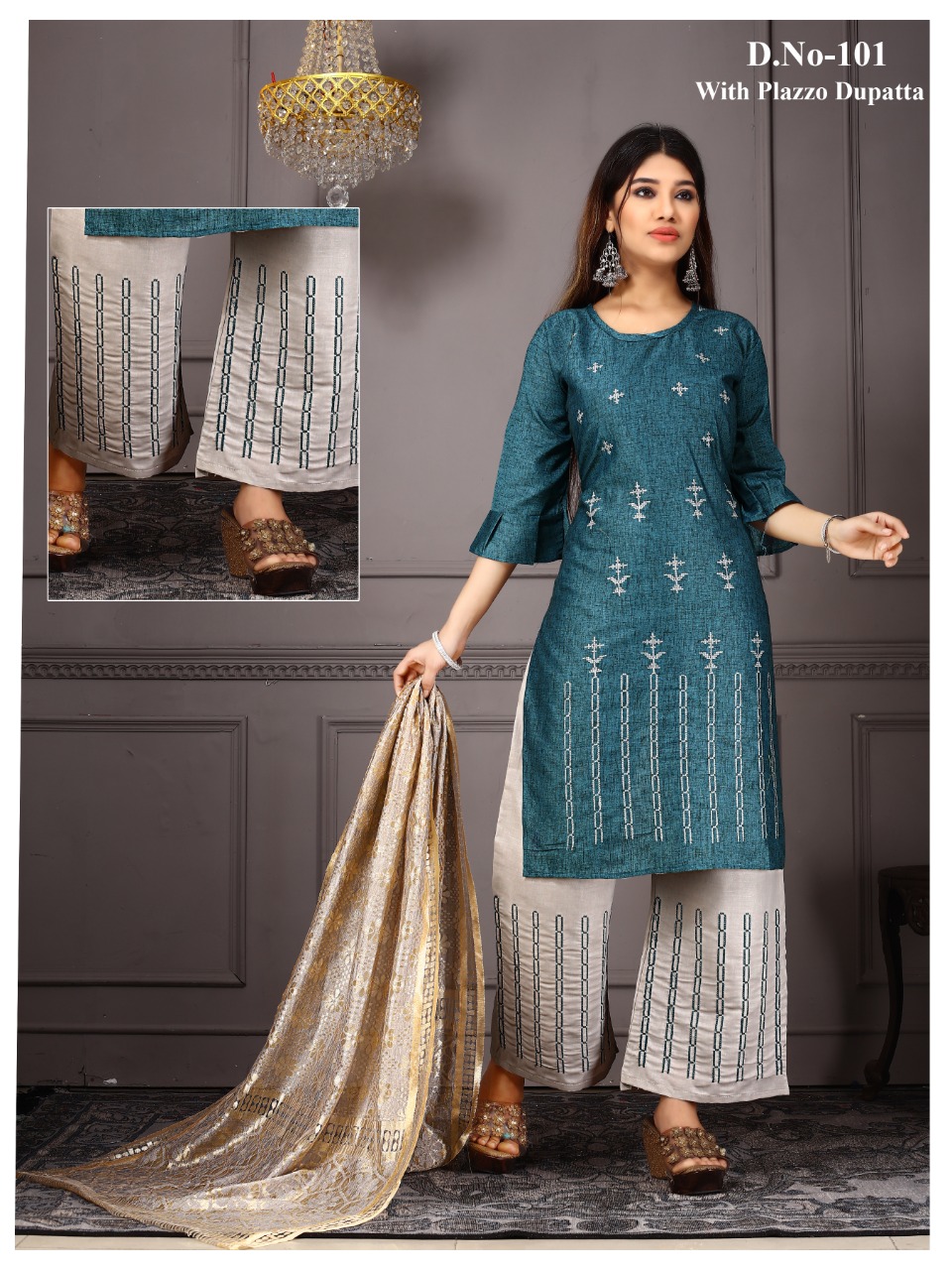Premnath Viviana 3pc  Fancy Designer Kurtis