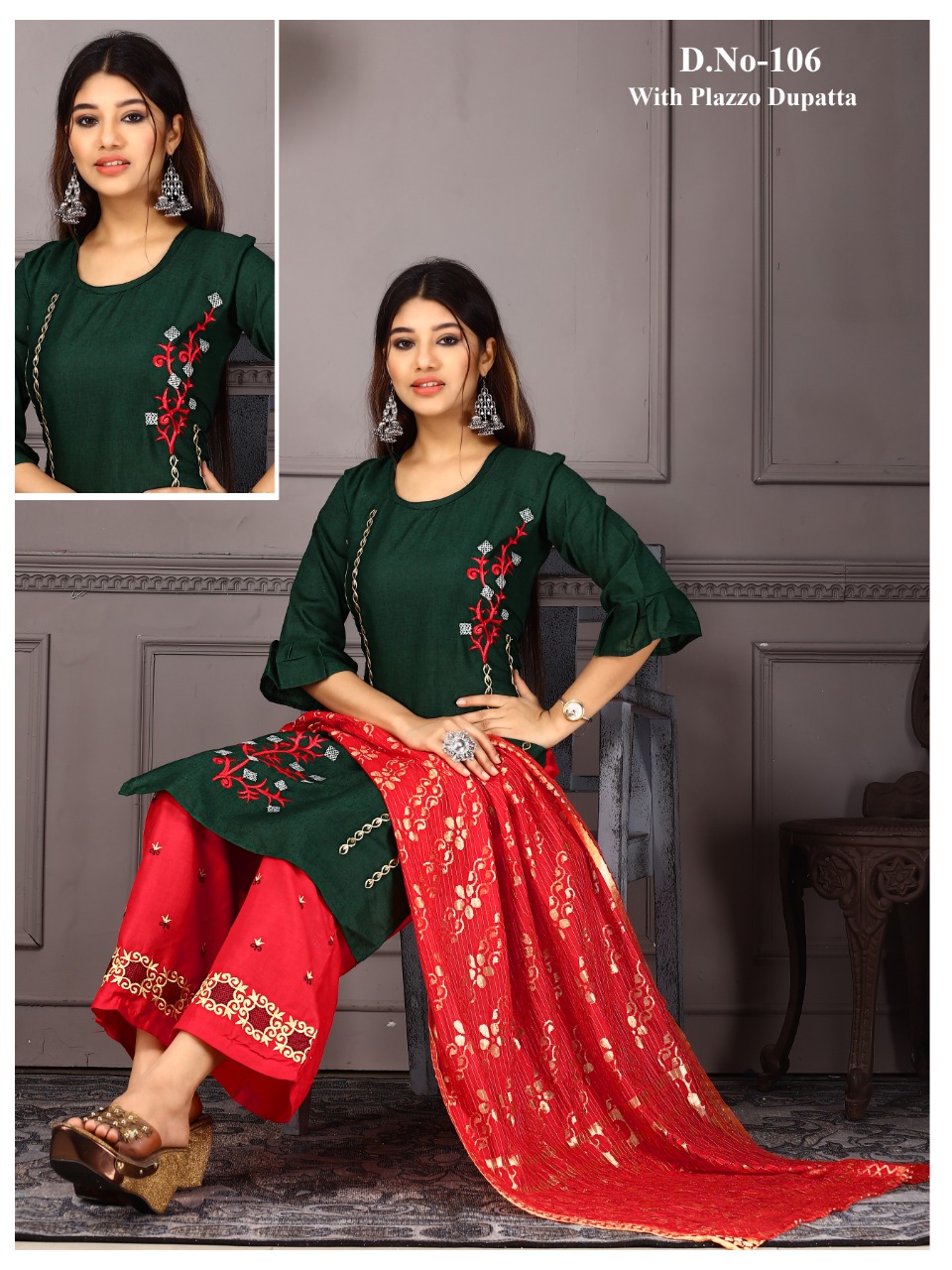 Premnath Viviana 3pc  Fancy Designer Kurtis