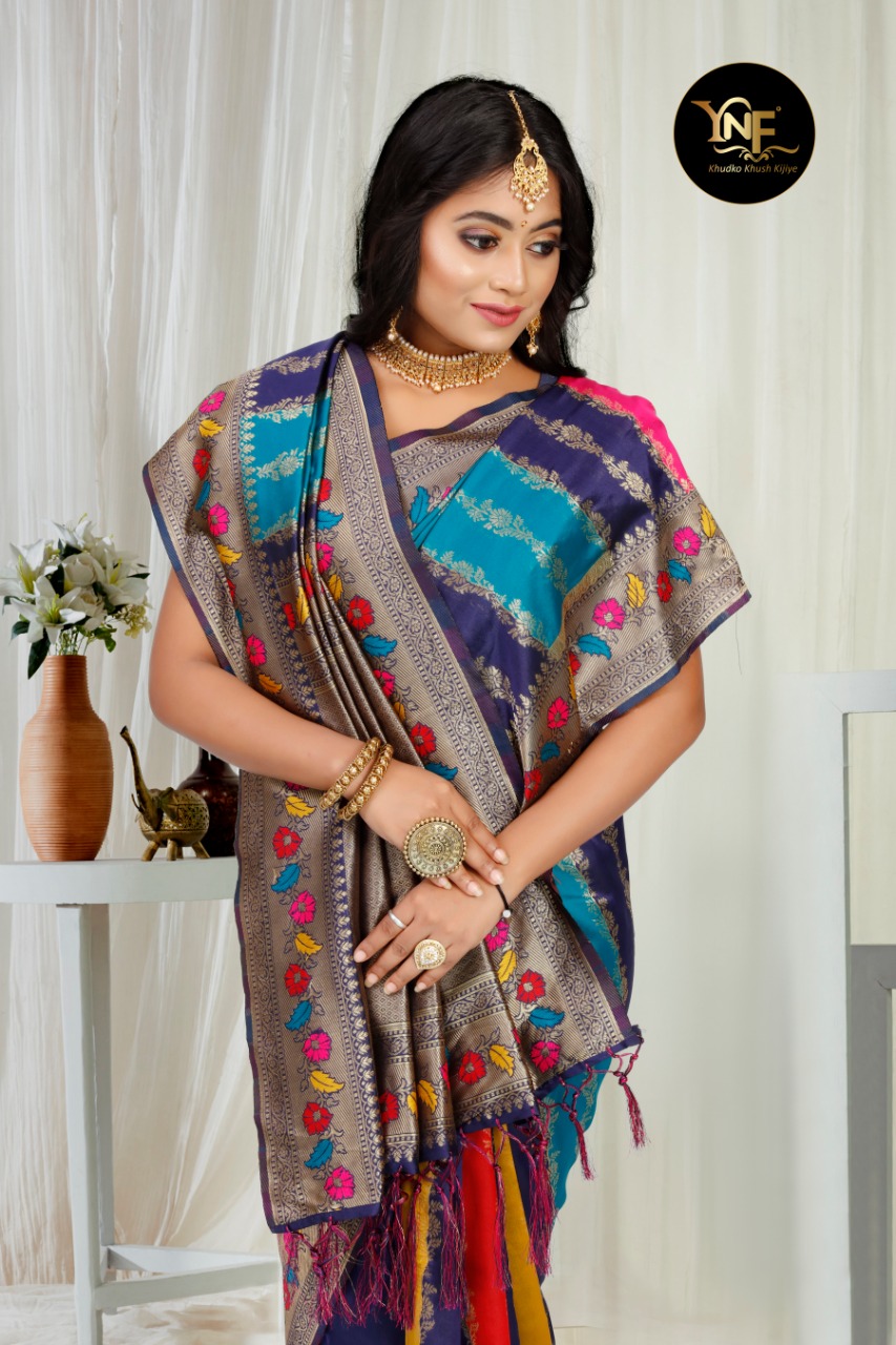 Ynf  Aadikara Silk  Buy Latest Designer Silk Saree Catalog