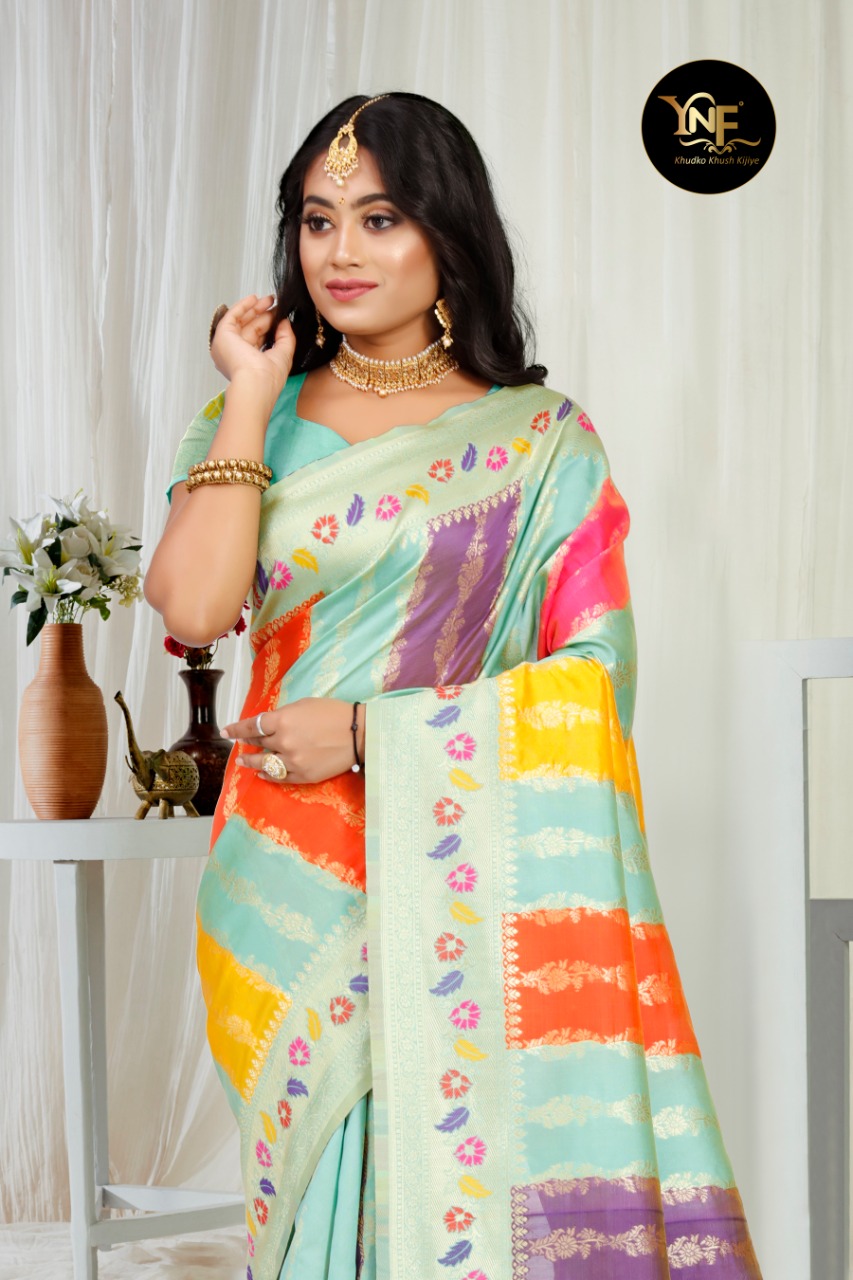 Ynf  Aadikara Silk  Buy Latest Designer Silk Saree Catalog