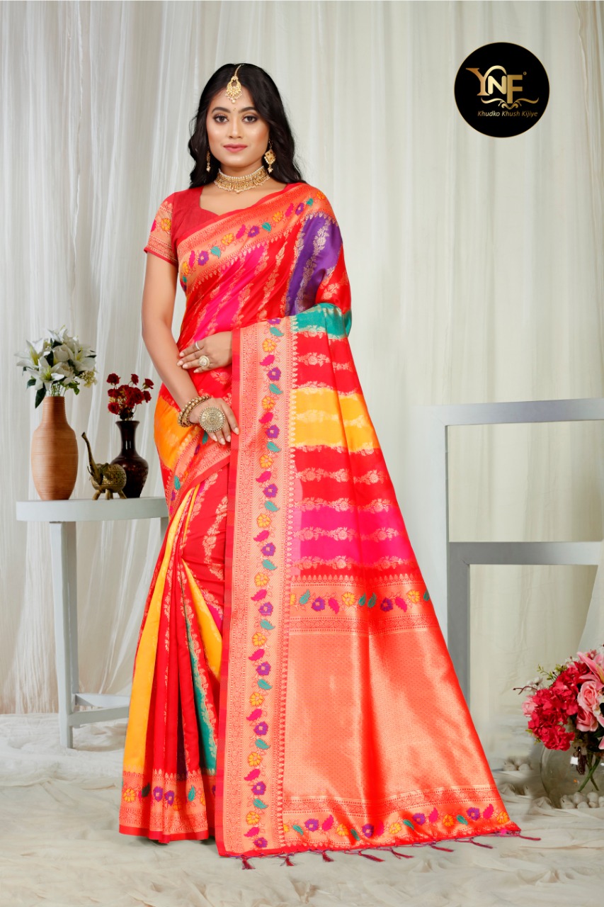 Ynf  Aadikara Silk  Buy Latest Designer Silk Saree Catalog