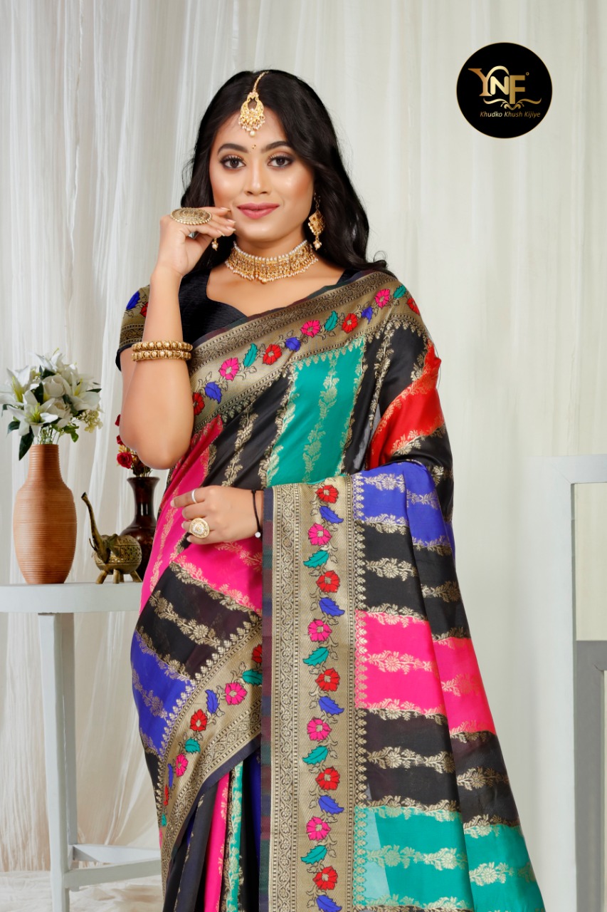 Ynf  Aadikara Silk  Buy Latest Designer Silk Saree Catalog