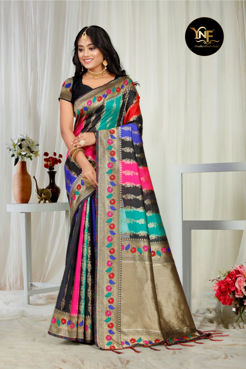 Ynf  Aadikara Silk  Buy Latest Designer Silk Saree Catalog