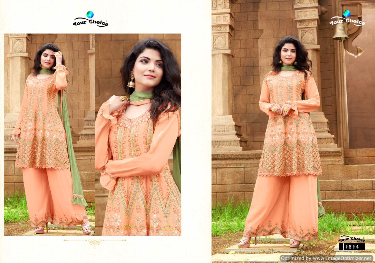 Your Choice Ragga Embroidery Wear Salwar Kameez Catalog