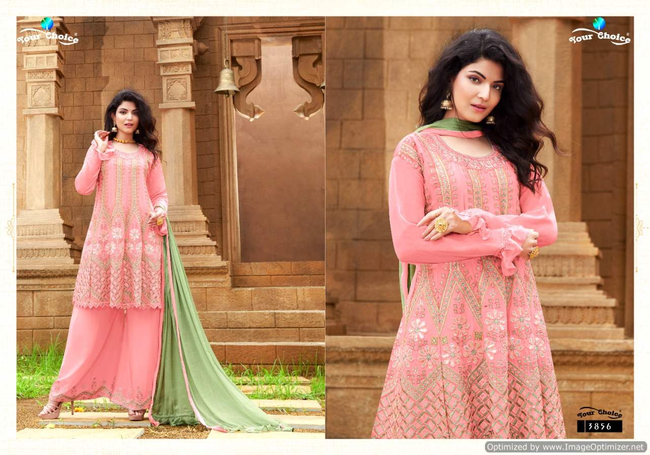 Your Choice Ragga Embroidery Wear Salwar Kameez Catalog