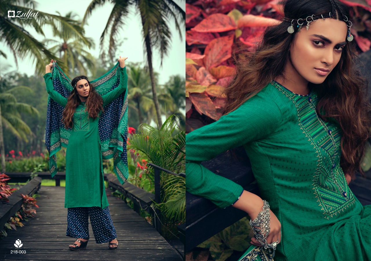 Zulfat Sohini Vol 3  Designer Dress Material Catalog