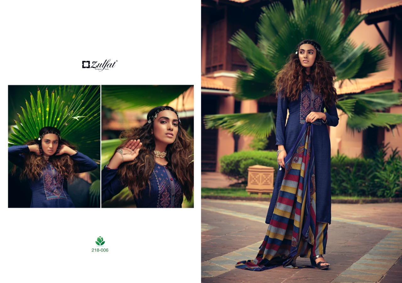Zulfat Sohini Vol 3  Designer Dress Material Catalog