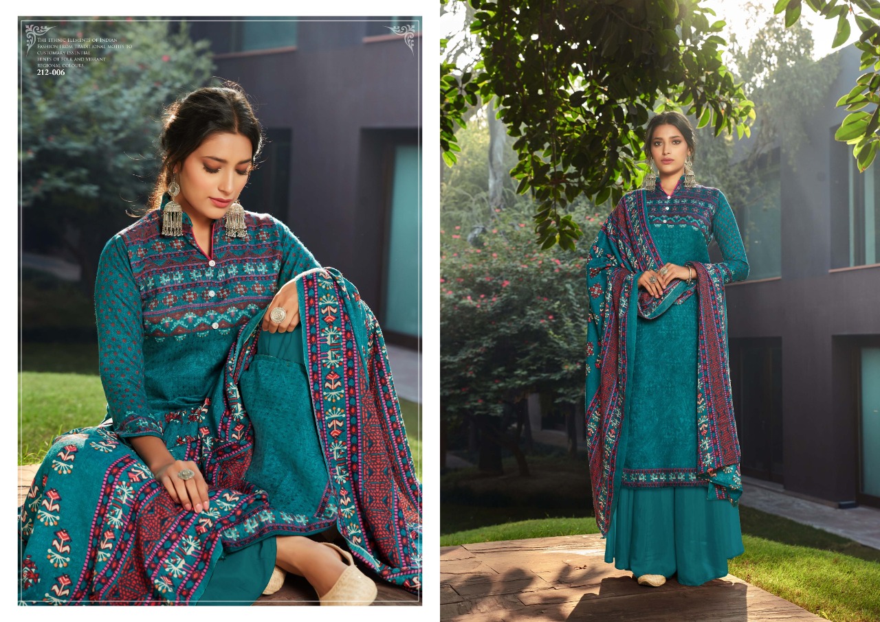 Zulfat Winter Breeze Vol 4 Designer Pashmina Digital Printed Buy Pashmina Women's Dress Materials