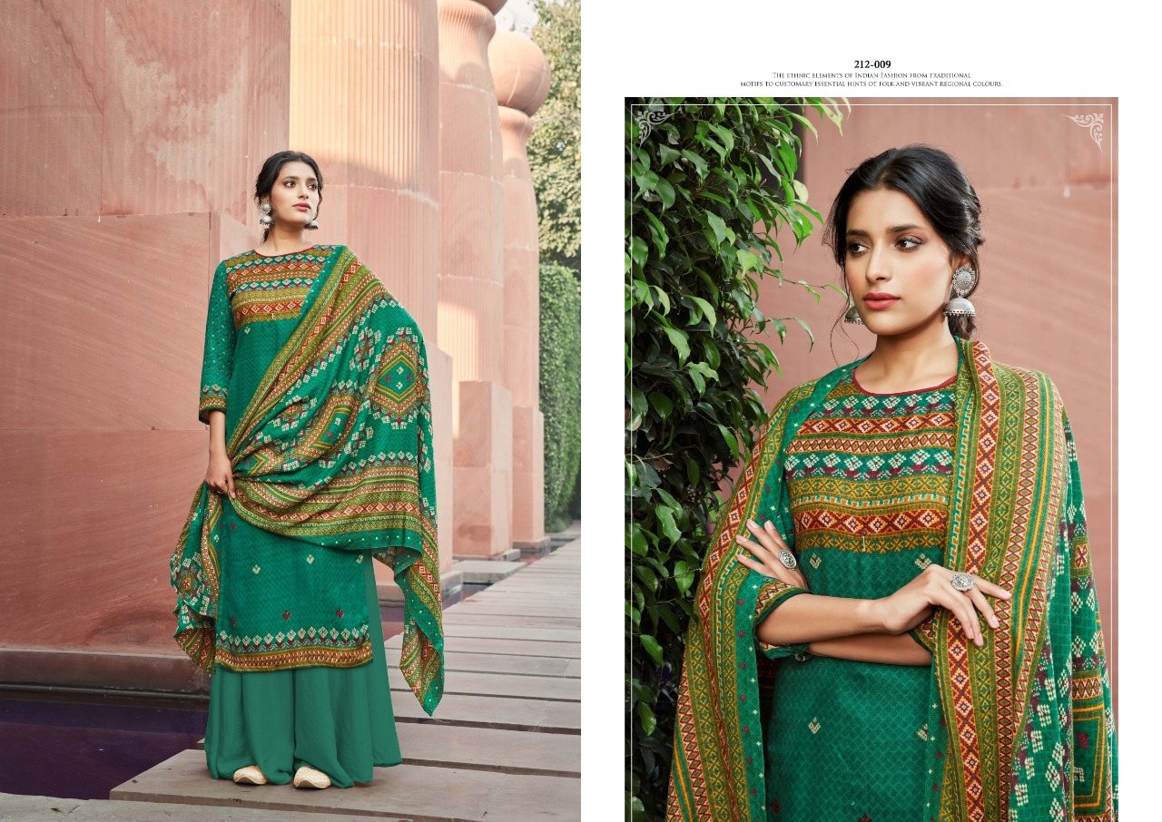Zulfat Winter Breeze Vol 4 Designer Pashmina Digital Printed Buy Pashmina Women's Dress Materials