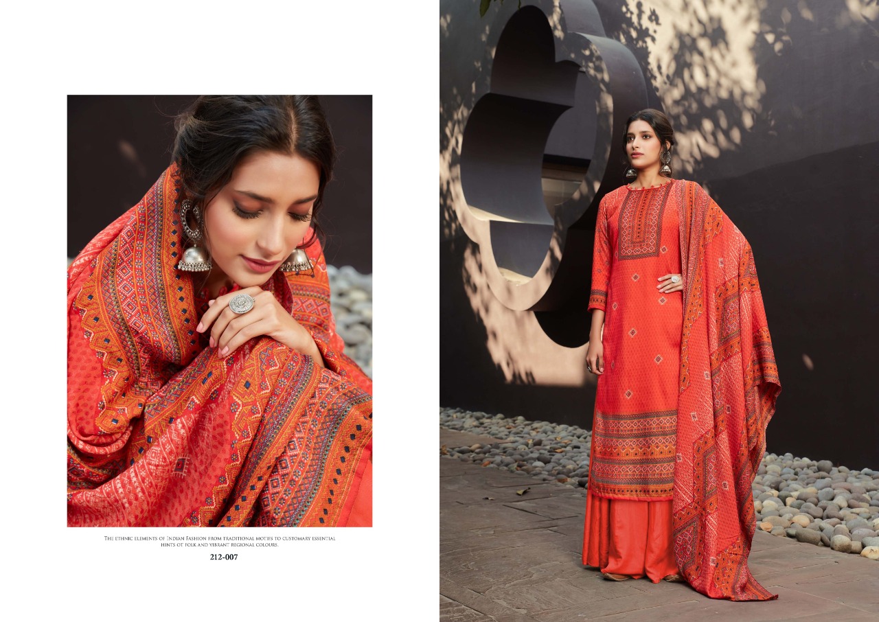 Zulfat Winter Breeze Vol 4 Designer Pashmina Digital Printed Buy Pashmina Women's Dress Materials