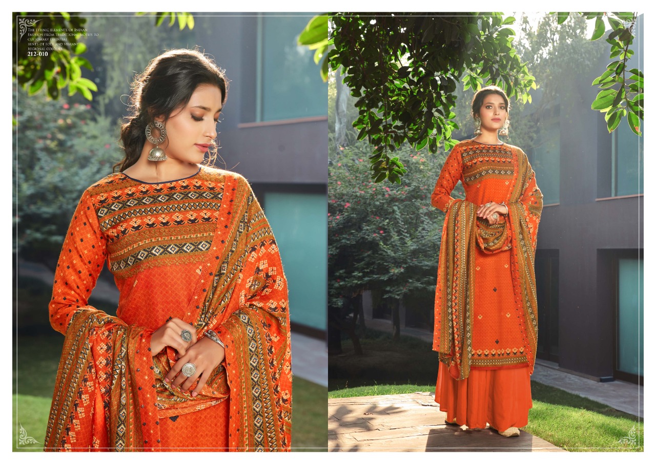 Zulfat Winter Breeze Vol 4 Designer Pashmina Digital Printed Buy Pashmina Women's Dress Materials