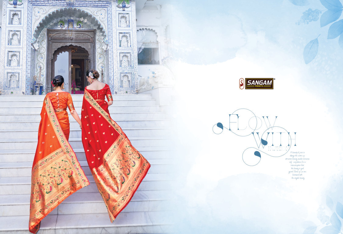 Sangam Presents Adishree Silk Pure Soft Silk Sarees