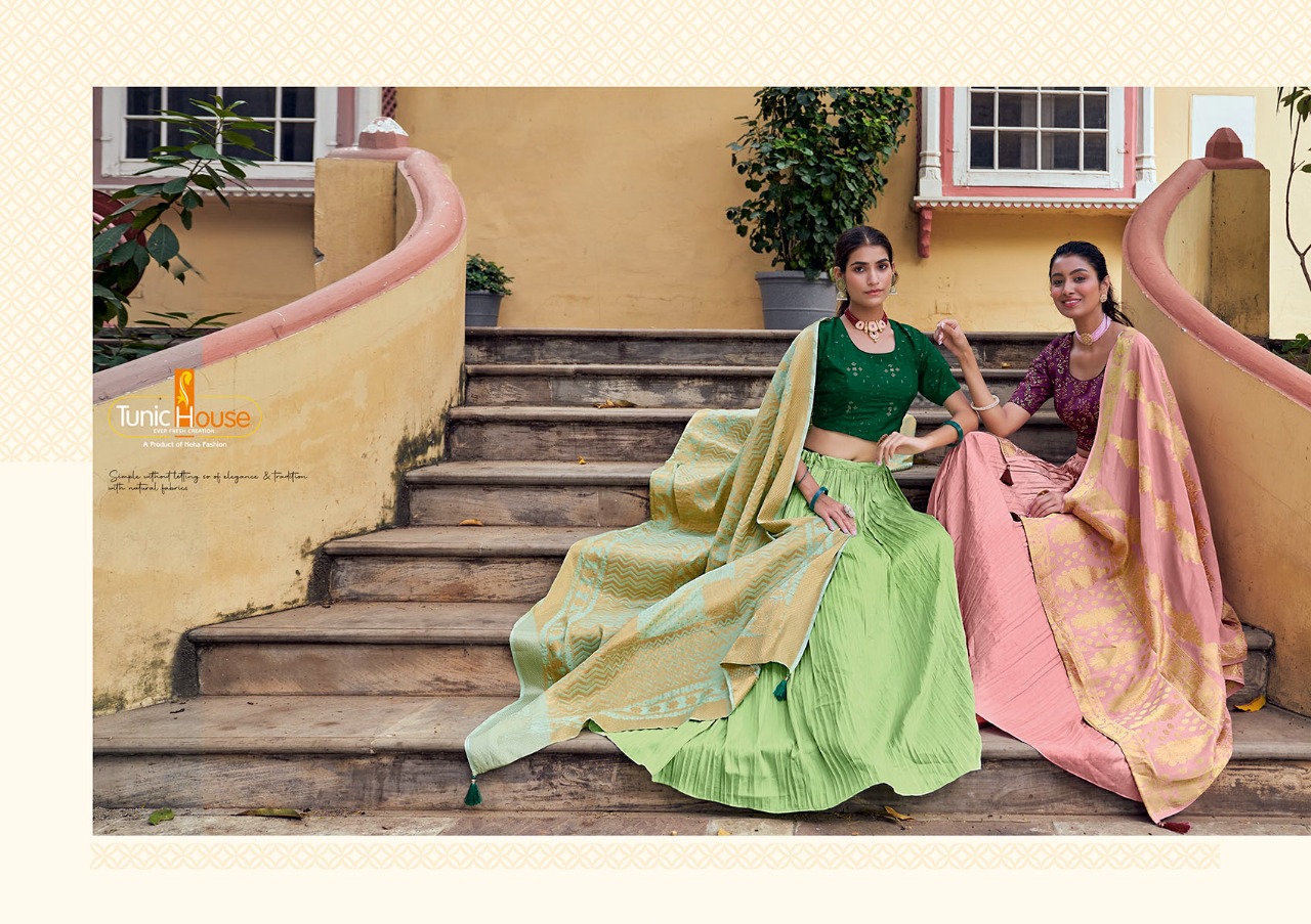 Tunic House Apsara Designer Readymade Lehenga Choli Dupatta Catalog