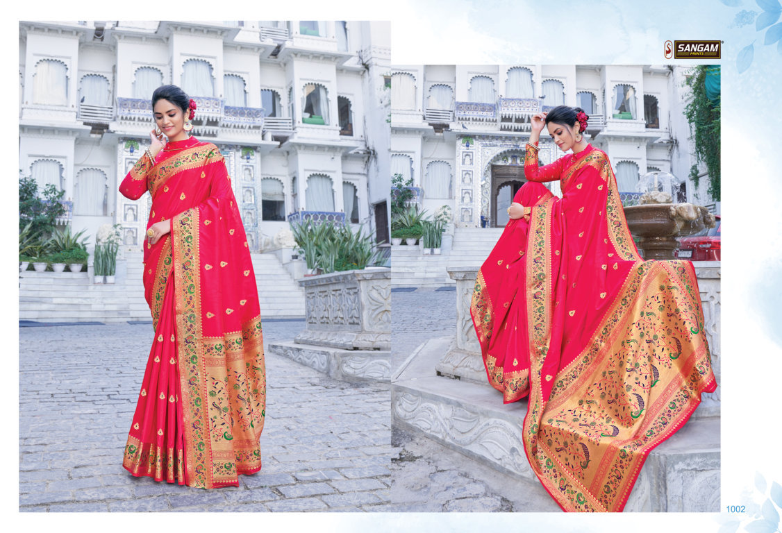 Sangam Presents Adishree Silk Pure Soft Silk Sarees