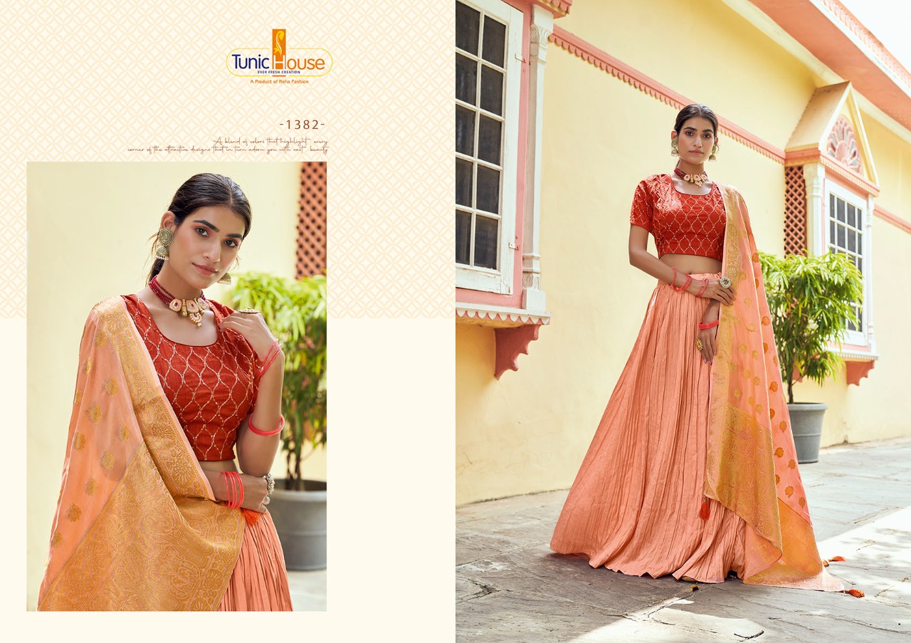 Tunic House Apsara Designer Readymade Lehenga Choli Dupatta Catalog