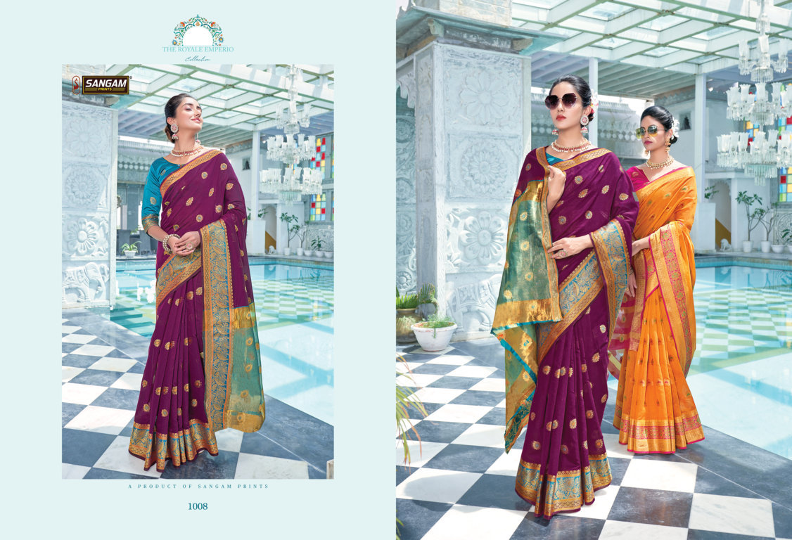 Sangam Radha Rani Cotton Handloom Sarees