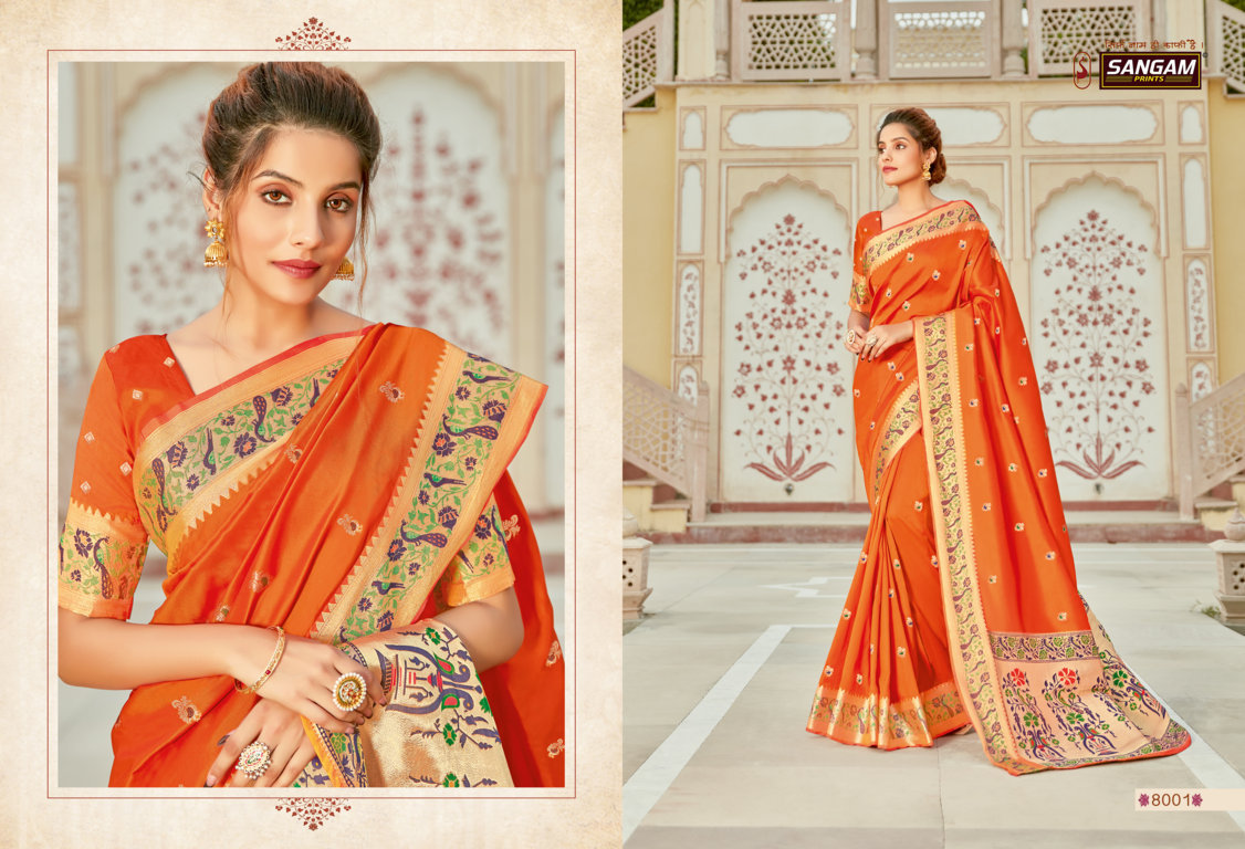 Sangam Presents Koorinaidu Silk Pure Soft Silk Sarees