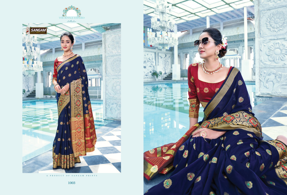 Sangam Radha Rani Cotton Handloom Sarees