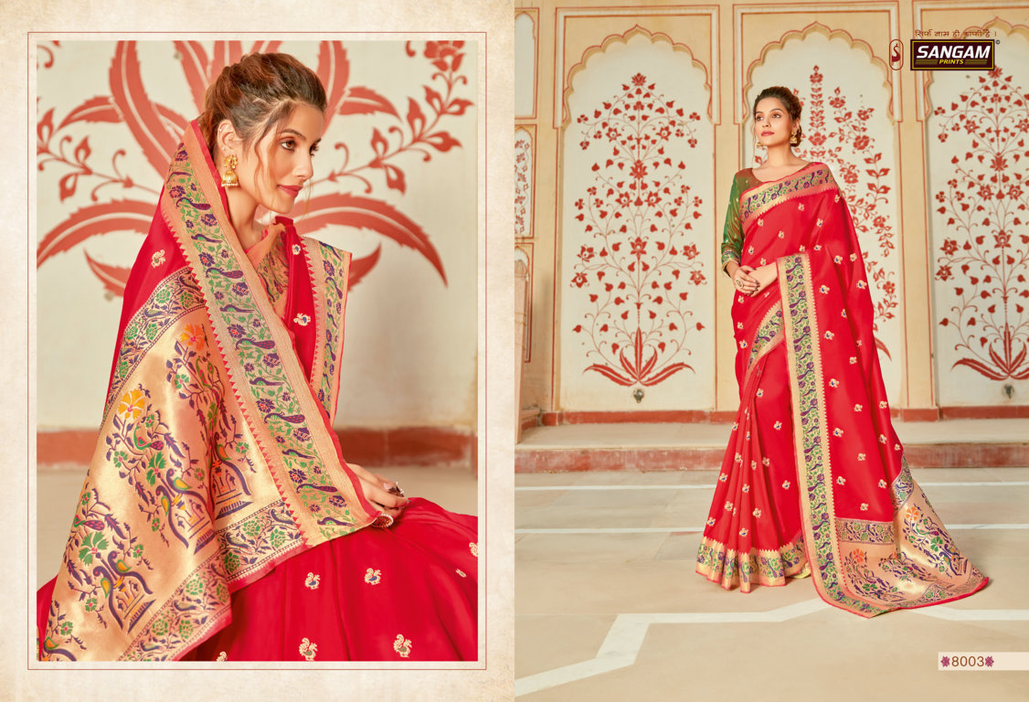 Sangam Presents Koorinaidu Silk Pure Soft Silk Sarees