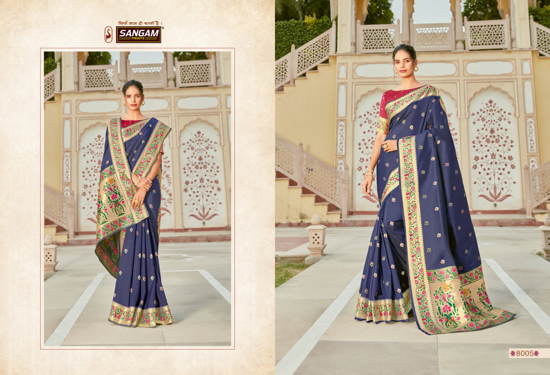 Sangam Presents Koorinaidu Silk Pure Soft Silk Sarees