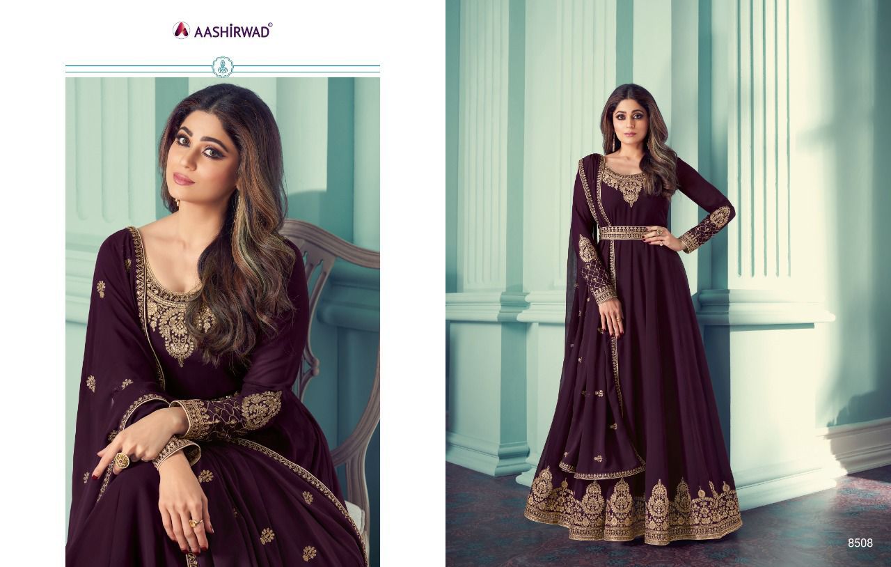 Aashirwad Aditi Occasion Wear Designer Salwar Kameez Catalog