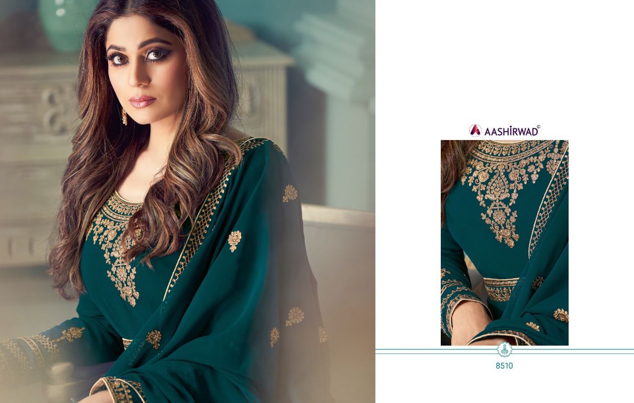 Aashirwad Aditi Occasion Wear Designer Salwar Kameez Catalog