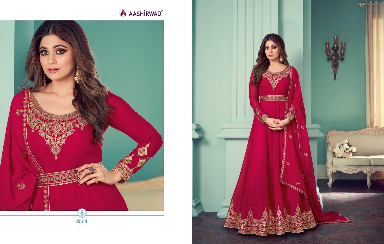 Aashirwad Aditi Occasion Wear Designer Salwar Kameez Catalog