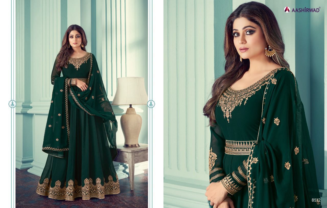 Aashirwad Aditi Occasion Wear Designer Salwar Kameez Catalog