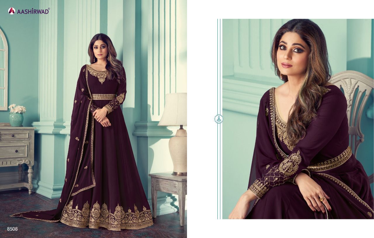 Aashirwad Aditi Occasion Wear Designer Salwar Kameez Catalog