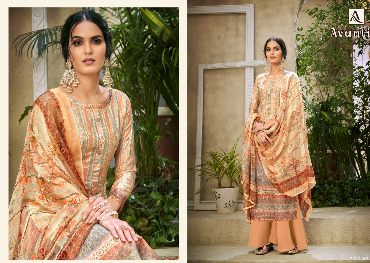 Alok Avanti  Vol 2 Jam Digital Print Designer Dress Material Catalog