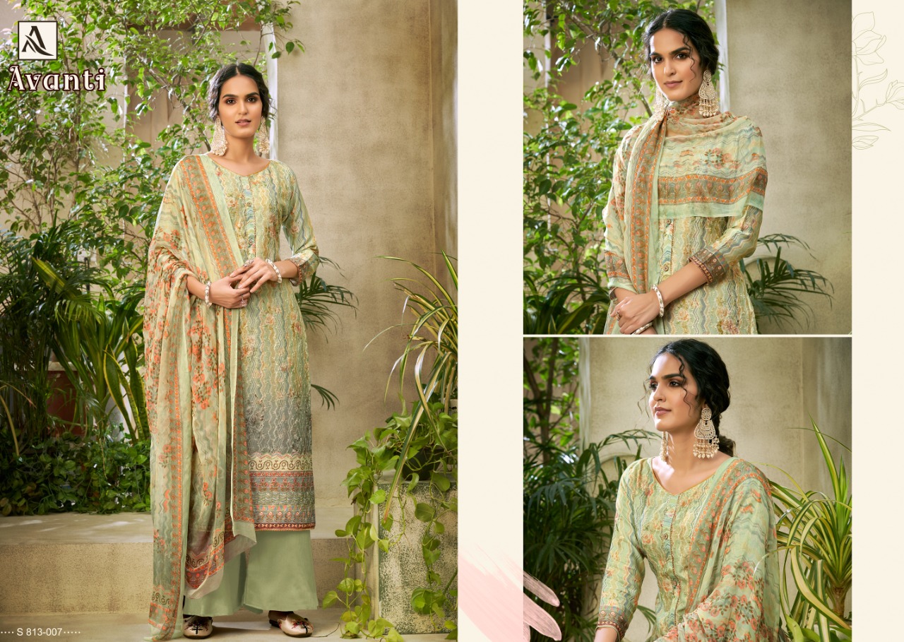 Alok Avanti  Vol 2 Jam Digital Print Designer Dress Material Catalog