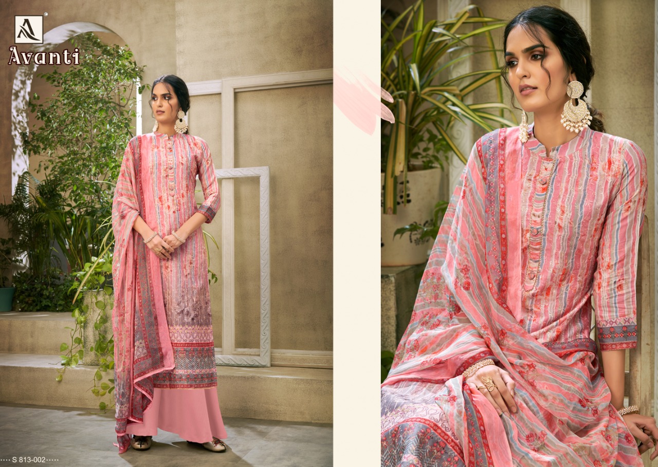 Alok Avanti  Vol 2 Jam Digital Print Designer Dress Material Catalog