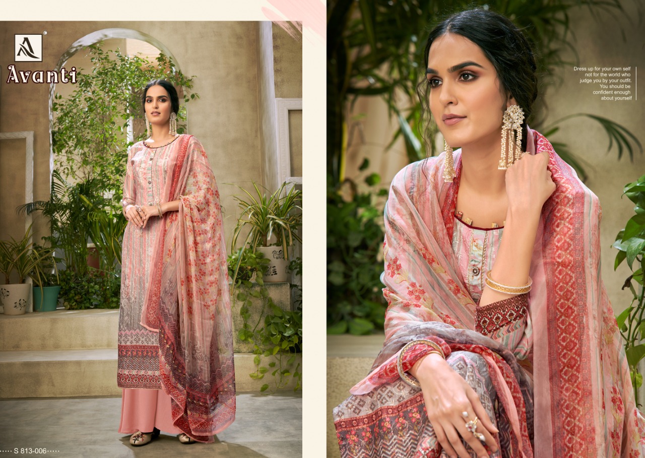 Alok Avanti  Vol 2 Jam Digital Print Designer Dress Material Catalog