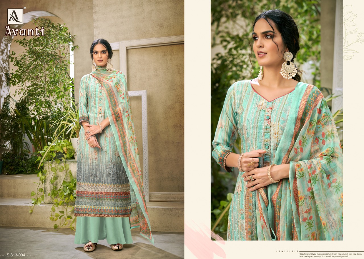Alok Avanti  Vol 2 Jam Digital Print Designer Dress Material Catalog