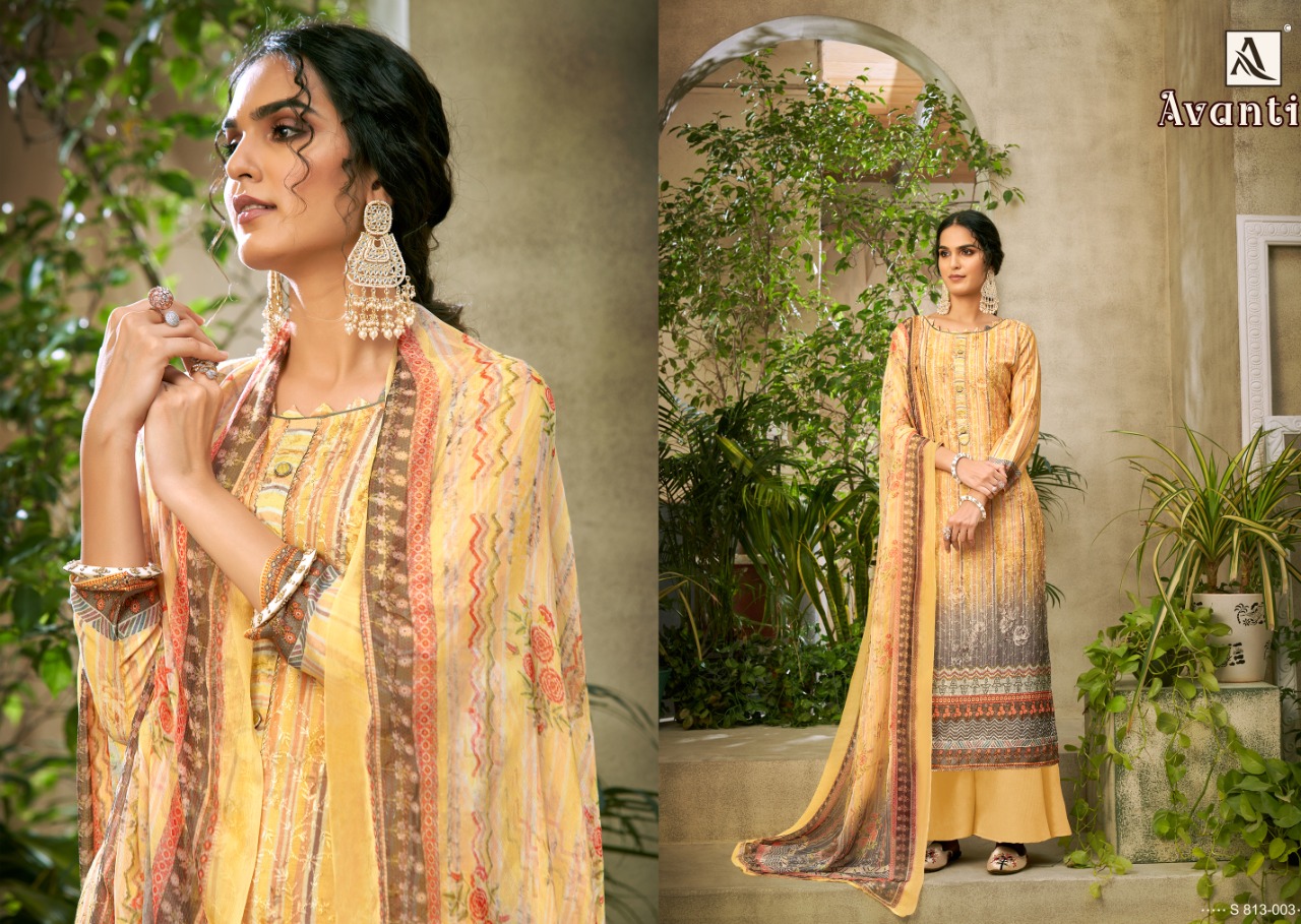 Alok Avanti  Vol 2 Jam Digital Print Designer Dress Material Catalog