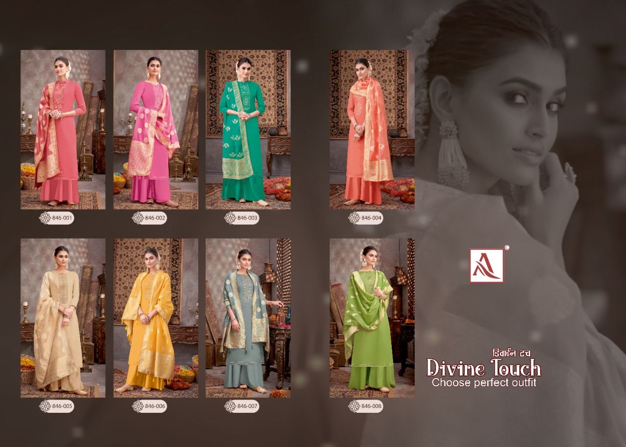 Alok Divine Touch Jam Cotton Designer Dress Material Catalog