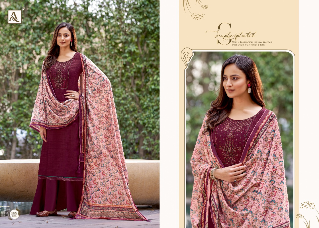 Alok Mahikaa Winter Wear Wool Pashmina Catalog