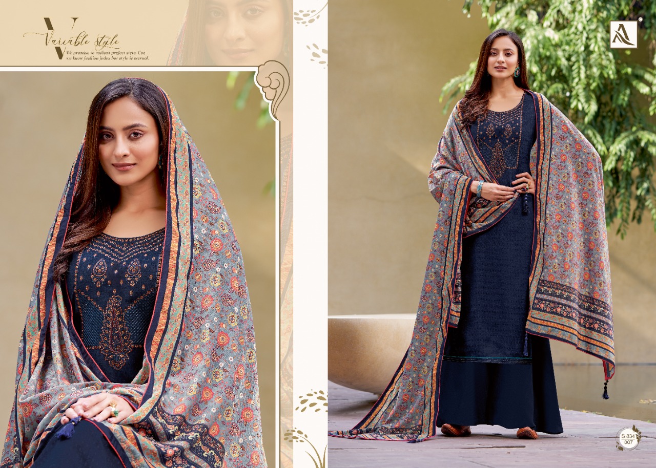 Alok Mahikaa Winter Wear Wool Pashmina Catalog